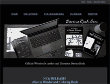 Tablet Screenshot of davinarush.com